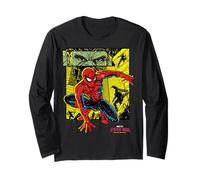 Marvel Spider-Man: Day Comic Art Spidey Vs Villains Maglia a Manica