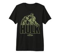 Marvel Spider-Man: Day Hulk Angry Ready To Fight Maglietta Premium