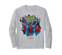 Marvel Spider-Man: Day Hulk Tarantula Boomerang Maglia a Manica