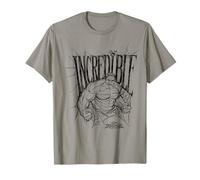 Marvel Spider-Man: Day Incredible Hulk Web Sketch Maglietta