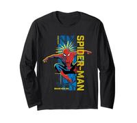Marvel Spider-Man: Day Peter Parker NY Great Power Maglia a Manica