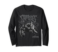 Marvel Spider-Man: Day Spider-Foes Hulk Silhouette Maglia a Manica