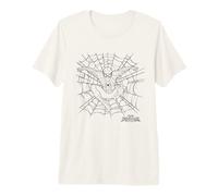 Marvel Spider-Man: Day Spider-Man Web Sketch Maglietta Premium
