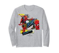 Marvel Spider-Man: Day Spider Sense Tingling Thwip Maglia a Manica