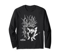 Marvel Spider-Man: Day Spiderman Crouch Silhouette Maglia a Manica