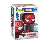 Marvel - Spider-Man (DIAMOND GLITTER) (593) 80th Anniversary Funko Pop Vinyl F