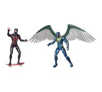 Marvel Spider-Man Epic Hero - Confezione di 2 statuette 10 cm - Figure Miles Morales + Marvel's Vulture
