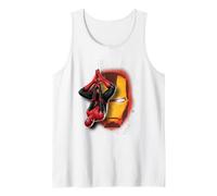 Marvel Spider-Man Far from Home Spidey & Iron-Man Mural Canotta