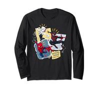 Marvel Spider-Man Ghost-Spider Miles Spider-Sense Tingling Maglia a Manica