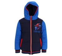 Marvel SPIDER-MAN Giacca Invernale Bambino con Cappuccio - Piumino Imbottito in Poliestere con Zip - Giubbotto Caldo da 3 a 8 Anni, Idea Regalo Supereroi