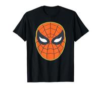 Marvel Spider-Man Halloween Retro Vintage Mask Costume Maglietta
