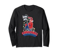 Marvel Spider-Man Holiday Swing Into Christmas Maglia a Manica