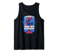 Marvel Spider-Man I'm Ready to Swing Into Kindergarten! Canotta