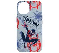 Marvel Spider-Man Into the Spider-Verse Stampa Graffiti Custodia per iPhone 14