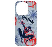 Marvel Spider-Man Into the Spider-Verse Stampa Graffiti Custodia per iPhone 14 Pro