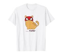 Marvel Spider-Man Miles Morales Game Spider-Cat Meow Maglietta