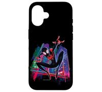 Marvel Spider-Man Miles Morales La città dei graffiti Custodia per iPhone 16