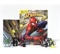Marvel Spider-Man My Busy Books - Storybook, 10 figurines, playmat