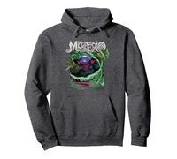 Marvel Spider-Man Mysterio Felpa con Cappuccio, Unisex per Adulti, Grigio Scuro, S