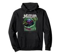 Marvel Spider-Man Mysterio Felpa con Cappuccio, Unisex per Adulti, Nero, XL