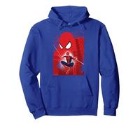 Marvel Spider-Man: No Way Home The Amazing Spider-Man Felpa con Cappuccio, Unisex per Adulti, Blu Reale, XXL