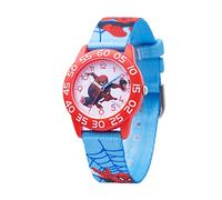 Marvel Spider-Man - Orologio analogico al quarzo per bambini, cinturino in nylon, blu, blu, Blu, Nastro