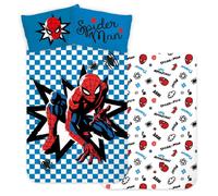 Marvel Spider-Man Provini Contatto Set " Helden-Power " 135x200cm 80x80cm