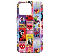 Marvel Spider-Man Retro ’80s & ’90s Valentine’s Day Card Custodia per iPhone 16 Pro