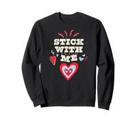 Marvel Spider-Man Stick with Me Valentine's Day Heart Felpa