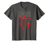 Marvel Spider-Man Strike Maglietta, Bambini, Asfalto, 12 Anni
