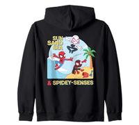 Marvel Spider-Man "Sun Sand Sea & Spidey-Senses" Beach Felpa con Cappuccio