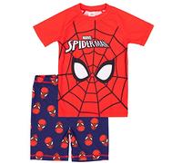 Marvel Spider-Man Swimsuit Ragazzi Bambini Due Pezzi Shorts Swim Set 5-6 Anni
