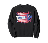 Marvel Spider-Man Swinging Into 1st Grade Back to School Felpa