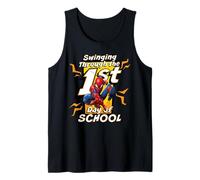 Marvel Spider-Man Swinging Through The 1st Day of School Canotta