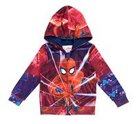 Marvel Spider-Man Toddler Boys Fleece Zip Up Hoodie Multicolor 3T