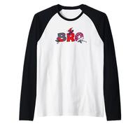 Marvel Spider-Man Trio Bro Brother Family Trip Matching Maglia con Maniche Raglan