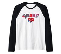 Marvel Spider-Man Trio Grandpa Family Trip Vacation Matching Maglia con Maniche Raglan