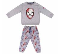 Marvel Spider-Man Tuta Sportiva Per Bambini Grigio Taglia 104
