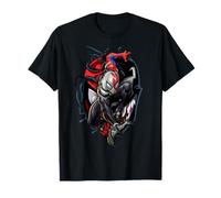 Marvel Spider-Man Venom Big Face Mashup Maglietta