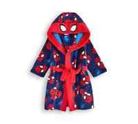 Marvel Spider-Man Vestaglia per ragazzi | Bambini Superhero Blu Rosso Maschera Pigiama Accappatoio | Comics Robe Abbigliamento Regalo