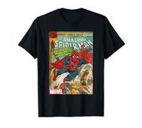 Marvel Spider-Man Vintage Comic Cover Maglietta