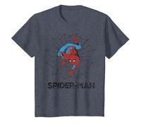 Marvel Spider-Man Web Maglietta, Bambini, Pervinca, 4 Anni