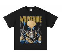MARVEL SPIDER-MAN WOLVERINE ENOM DEADPOOL IRON MAN SUPER HERO T-SHIRT MAGLIETTA