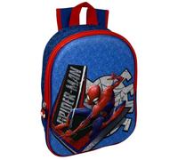 Marvel Spider-Man Zaino Asilo 3D, Zainetto Bambino 23 x 29 x 7,5 cm