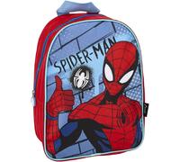 Marvel Spider-Man Zaino Bambini Hero Rosso Blu Asilo 29 x 22 x 10 cm