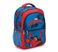 Marvel Spider-Man Zaino Scuola | Zaino scuola Spider-Man con scomparto principale, tasca frontale, tasca laterale in rete, maniglia per il trasporto