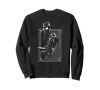 Marvel Spider-Noir Web Swing Black & White Art Deco Frame Felpa
