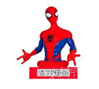 Marvel Spiderman 3D lamp with alarm clock