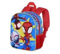 Marvel Spiderman Amazing-Zainetto 3D Elite, Rosso, 25 x 30 cm, Capacità 7 L