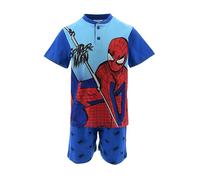 Marvel Spiderman Bambino Pigiama Corto (Blu,5 Anni)